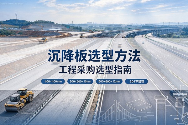 白河沉降板选择方法
