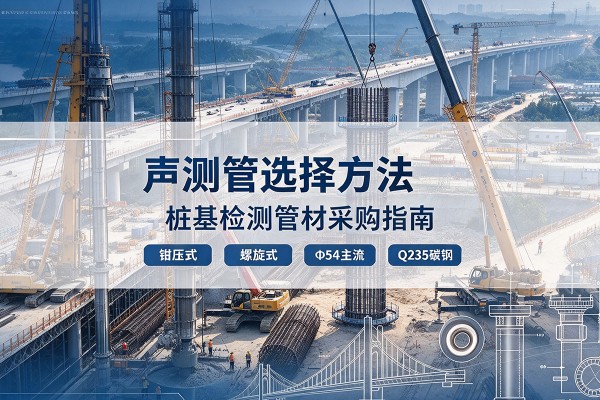 白河声测管选型标准