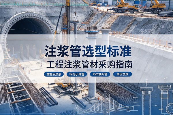白河注浆管选型标准
