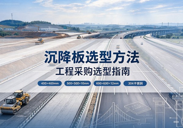 白河沉降板选择方法